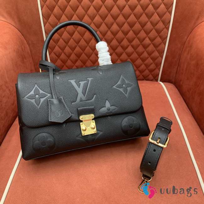 Uubags Louis Vuitton M45976 Madeleine MM bag in black 30x19.5x11cm (L) - 1