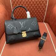 Uubags Louis Vuitton M45976 Madeleine MM bag in black 30x19.5x11cm (L) - 1