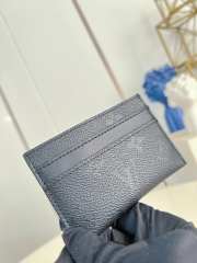 Uubags Louis Vuitton M26734 Double Card Holder In Black 11x7x1.5cm - 5