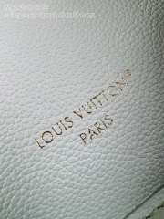 Uubags Louis Vuitton Neverfull Bandoulière Inside Out BB handbag in a light green leather 24x14x9cm - 3