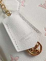 Uubags Louis Vuitton M27574 Alma BB Bag Milky White/Peach 23.5x17.5x11.5cm - 5