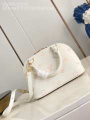 Uubags Louis Vuitton M27574 Alma BB Bag Milky White/Peach 23.5x17.5x11.5cm - 4