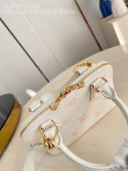 Uubags Louis Vuitton M27574 Alma BB Bag Milky White/Peach 23.5x17.5x11.5cm - 2