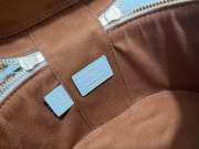 Uubags Gucci Mini vanity bag with bamboo handle white 15.5x13.5x4cm - 6