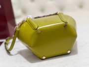 Uubags Gucci Mini Bamboo Top Handle Tote Bag In Green 27x14x11.5cm - 6