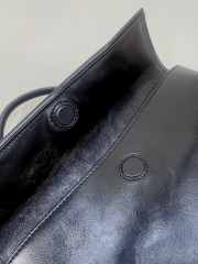 Uubags Miu Miu Solitaire shiny leather bag in black 28x19.5x11cm - 4