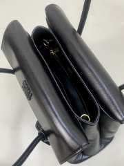 Uubags Miu Miu Solitaire shiny leather bag in black 28x19.5x11cm - 2