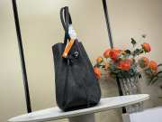 Uubags Louis Vuitton M13179 Boundless Perforated Mahina Calfskin Leather in Black 43x33.5x17cm - 5