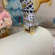 Uubags Valextra Iside top handle mini bag in white 12x16x22cm - 6