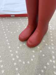 Uubags Hunter original tall wellington boots in military red  - 5