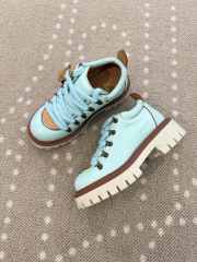 Uubags Louis Vuitton 1AIJAL Remix Derby Shoes In Blue Smooth calfskin - 5