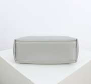 Uubags Small Dior Bow Bag Grey Lambskin 26x16x10cm - 6