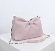 Uubags Small Dior Bow Bag Rose Songe Lambskin 26x16x10cm - 6