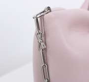 Uubags Small Dior Bow Bag Rose Songe Lambskin 26x16x10cm - 2