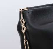 Uubags Medium Dior Bow Bag Black Lambskin 30x17.5x12cm - 4