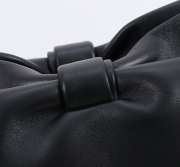 Uubags Medium Dior Bow Bag Black Lambskin 30x17.5x12cm - 5