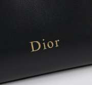 Uubags Medium Dior Bow Bag Black Lambskin 30x17.5x12cm - 6