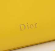Uubags Medium Dior Bow Bag Yellow Lambskin 30x17.5x12cm - 4