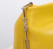 Uubags Medium Dior Bow Bag Yellow Lambskin 30x17.5x12cm - 2