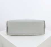 Uubags Medium Dior Bow Bag Grey Lambskin 30x17.5x12cm - 6