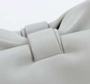 Uubags Medium Dior Bow Bag Grey Lambskin 30x17.5x12cm - 3