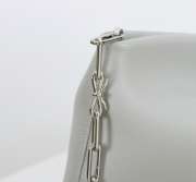 Uubags Medium Dior Bow Bag Grey Lambskin 30x17.5x12cm - 2