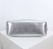 Uubags Dior Or Medium Dior Bow Bag Silver-Tone Laminated Lambskin 30x17.5x12cm - 4