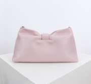 Uubags Medium Dior Bow Bag Pink Lambskin 30x17.5x12cm - 5
