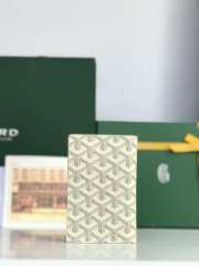 Uubags Goyard Grenelle passport cover in beige 10x14x2cm - 6