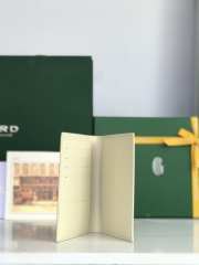 Uubags Goyard Grenelle passport cover in beige 10x14x2cm - 5