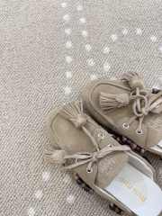 Uubags Miu Miu suede leather mules in light grey - 2