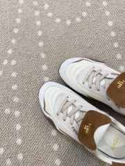 Uubags Fendi Wave Pulse white and brown suede low-tops  - 6