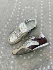 Uubags Fendi Wave Pulse Metallic Gold Sneakers Calfskin Low-tops - 3