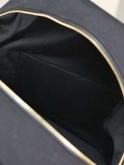 Uubags YSL rive gauche bowling tote in black canvas 42x32x18cm - 4