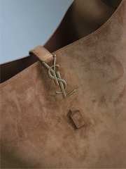 Uubags YSL Brown Le 5 À 7 Hobo Suede Bucket Bag 26x31.5x13.5cm - 6