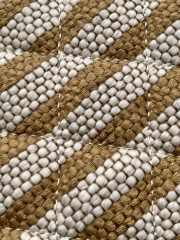 Uubags Chanel Medium Zipped Case Printed Fabric & Gold-Tone Metal In Light Beige /Dark Beige 16.5x26x9cm - 5