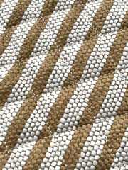 Uubags Chanel Large Zipped Case Printed Fabric & Gold-Tone Metal In Light Beige /Dark Beige 19.6x33.7x12cm - 2