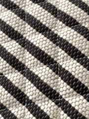 Uubags Chanel Medium Zipped Case Printed Fabric & Gold-Tone Metal In Light Beige /Black 16.5x26x9cm - 3