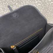 Uubags Valentino Garavani Antibes small shoulder bag in black calfskin 22x14x5cm - 6