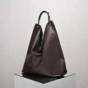 Uubags Large The Row Beige Bindle 3 Tote Bag In Ebony Brown 43x10x49cm - 5