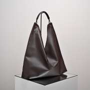 Uubags Large The Row Beige Bindle 3 Tote Bag In Ebony Brown 43x10x49cm - 4