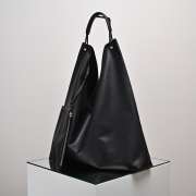 Uubags Large The Row Beige Bindle 3 Tote Bag In Black 43x10x49cm - 5