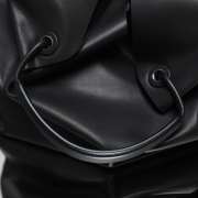 Uubags Large The Row Beige Bindle 3 Tote Bag In Black 43x10x49cm - 2