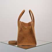 Uubags The Row Medium Soft Margaux 12 Bag In Cuir Suede 30.5x23x19cm - 5