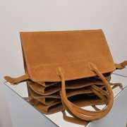 Uubags The Row Large Soft Margaux 15 Bag In Cuir Suede 38x28x23cm - 5