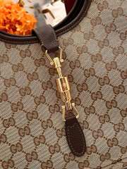 Uubags Gucci Mercato medium tote bag in sand and brown GG canvas 35x28x15cm - 5