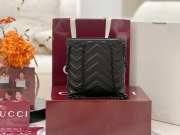 Uubags Gucci GG Marmont nano bucket bag in bag leather 16x17x6.5cm - 5