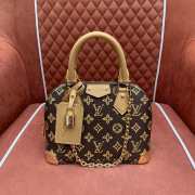 Uubags Louis Vuitton M28105 Alma Trunk BB Monogram Origine Ebène 22x19x11cm - 6