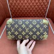 Uubags Louis Vuitton M28105 Alma Trunk BB Monogram Origine Ebène 22x19x11cm - 3