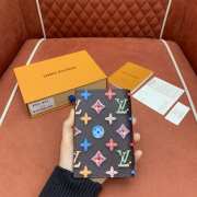 Uubags Louis Vuitton M28281 Passport Holder In Chocolate Brown 10x14x2.5cm - 5